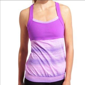 Athleta Stride Crunch and Punch Tank I XXS